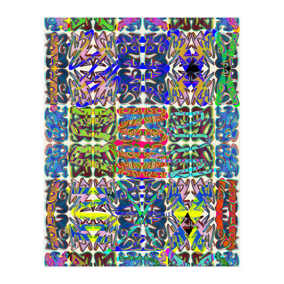 Graffitis 2021 Tapiz 100 (Print Only)