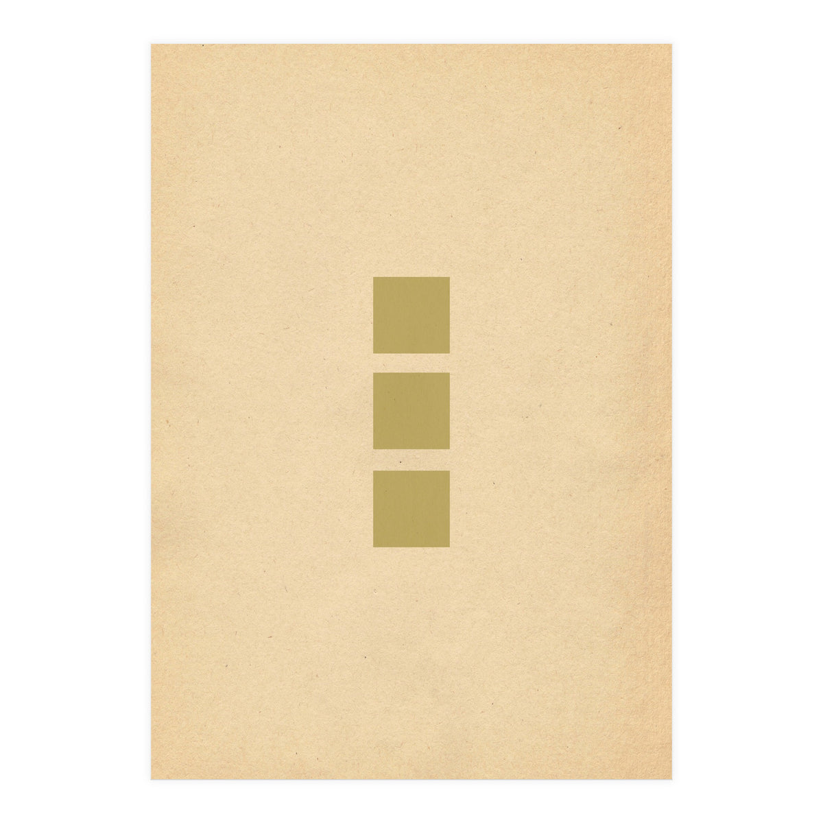 Minimalist green squares (Print Only)