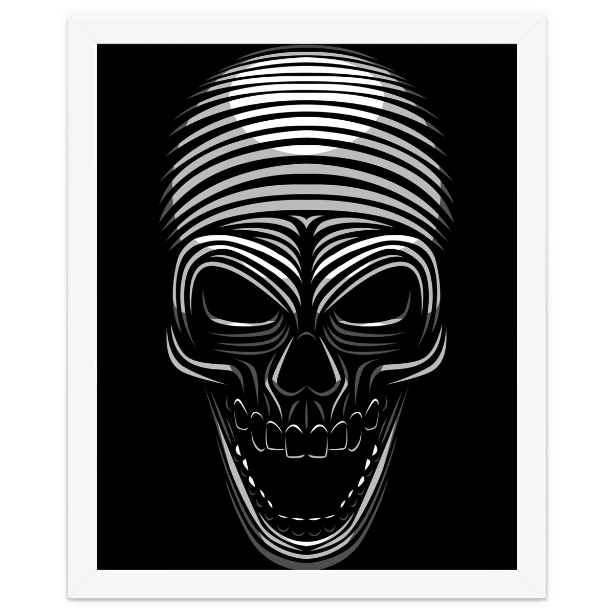 Lines Skull