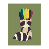 Indian Raccoon (Print Only) thumbnail