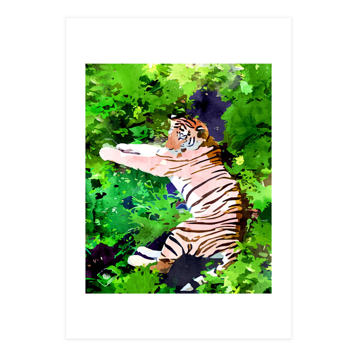 Blush Tiger (Print Only)