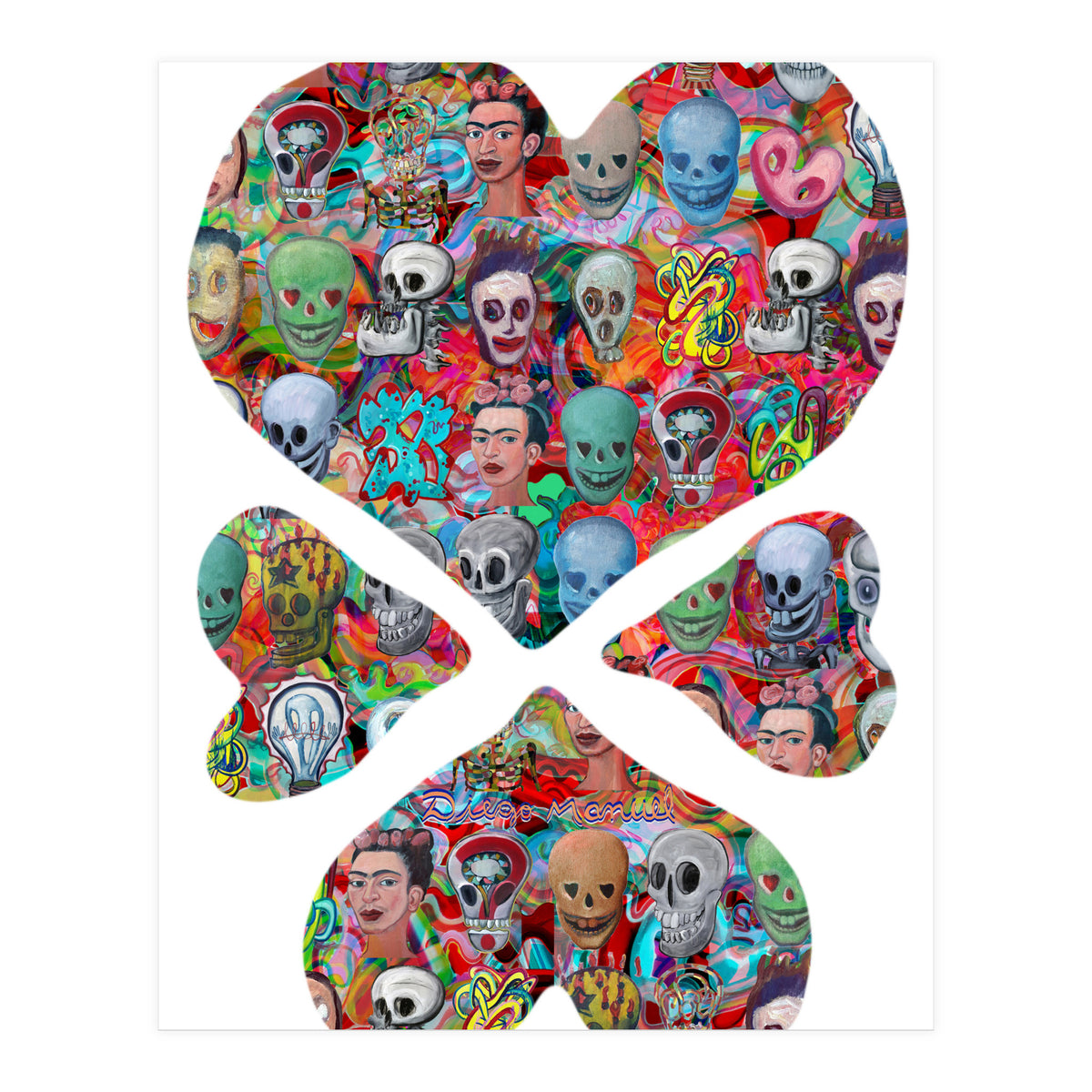 4 Corazones 2 Copia (Print Only)