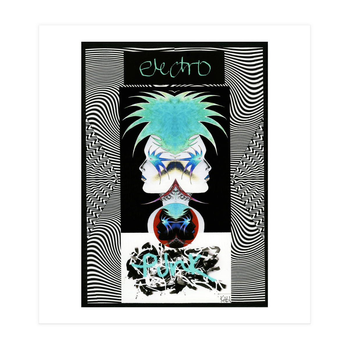 Warpaint: Punk Turquoise (Print Only)