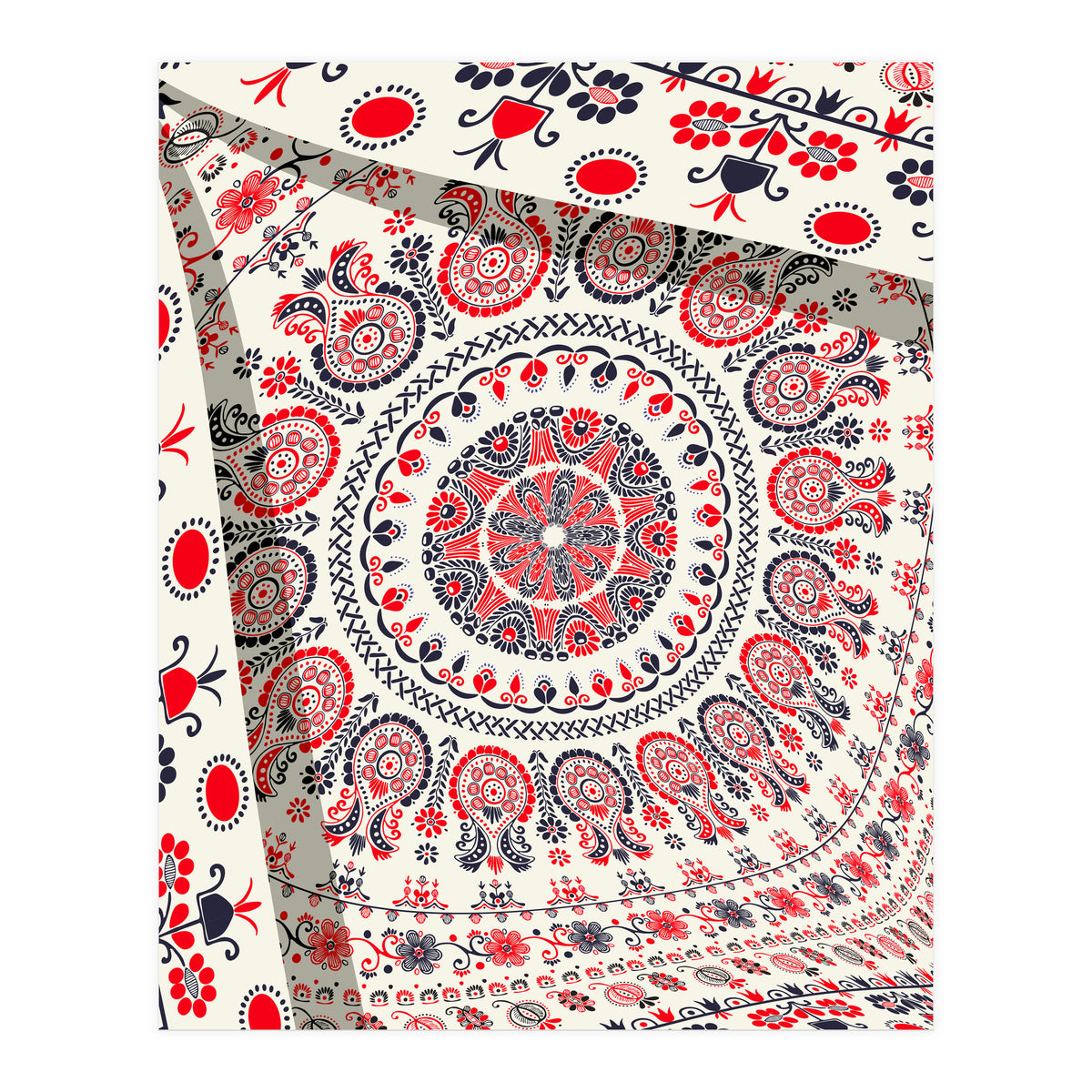 Romanian embroidery background 31 (Print Only)