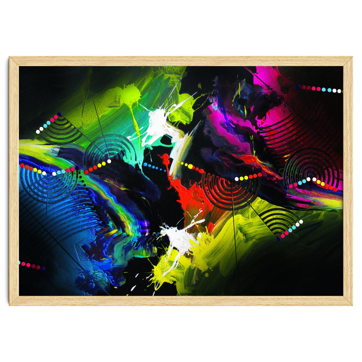 Abstract Art Britto - Qb291