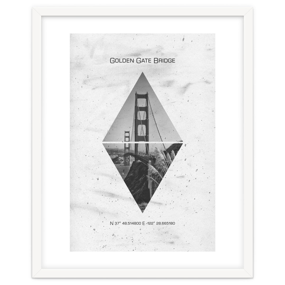 Coordinates SAN FRANCISCO Golden Gate Bridge