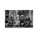 Three plus one locals at the Hat Fair (Print Only) thumbnail