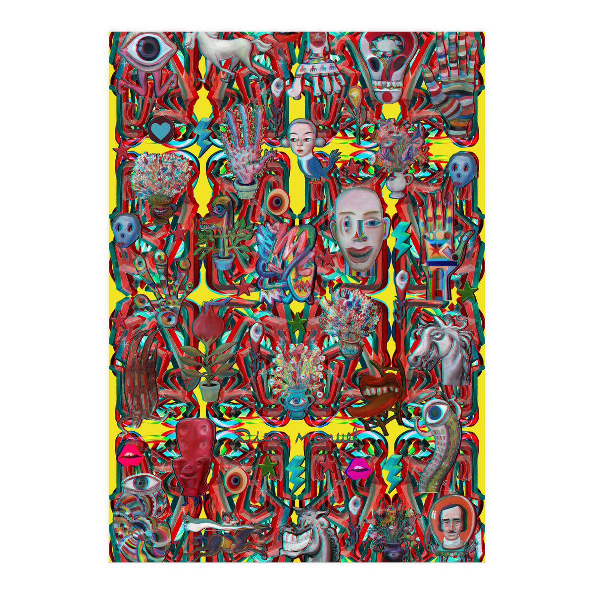 Formas 14 34 3d And Pop 4 (Print Only)