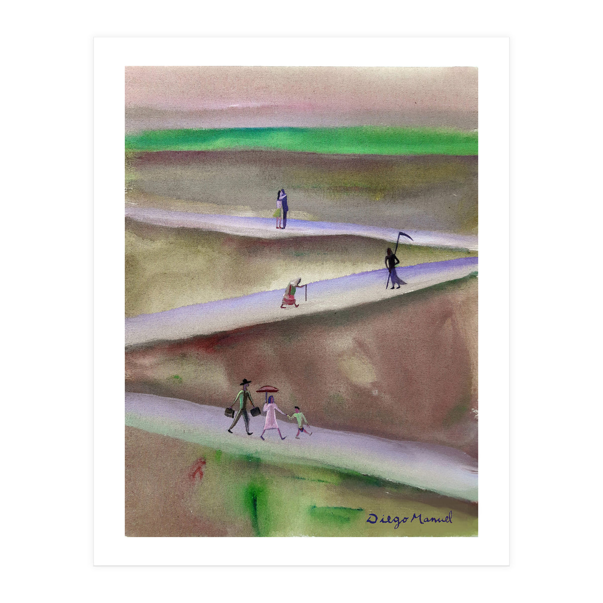 Los Caminos De La Vida (Print Only)