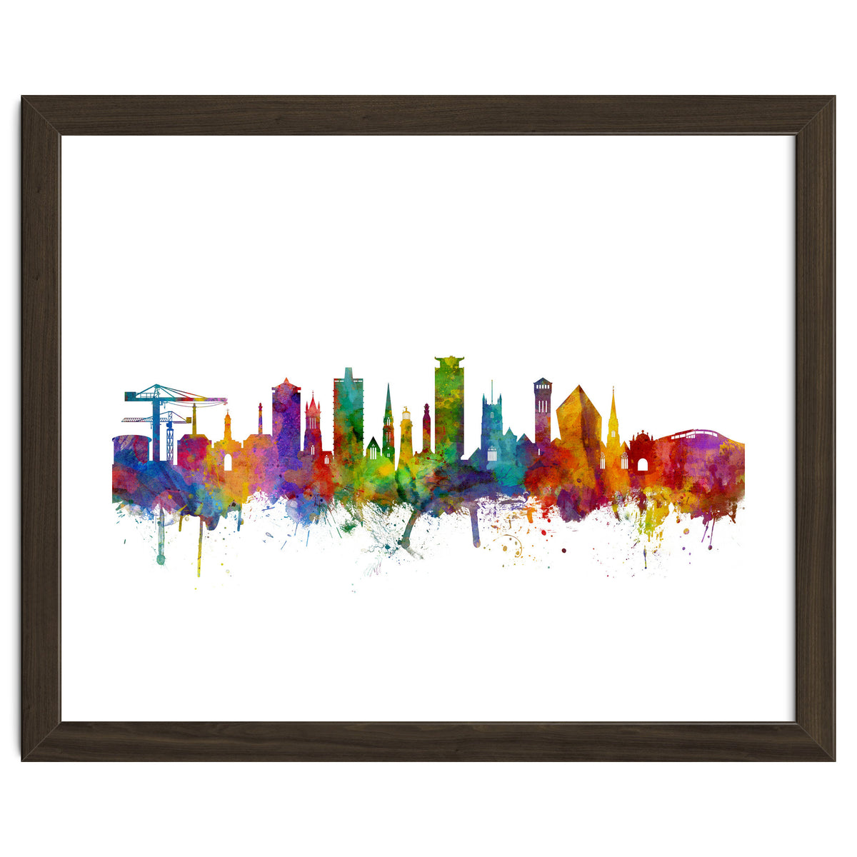 Plymouth England Skyline