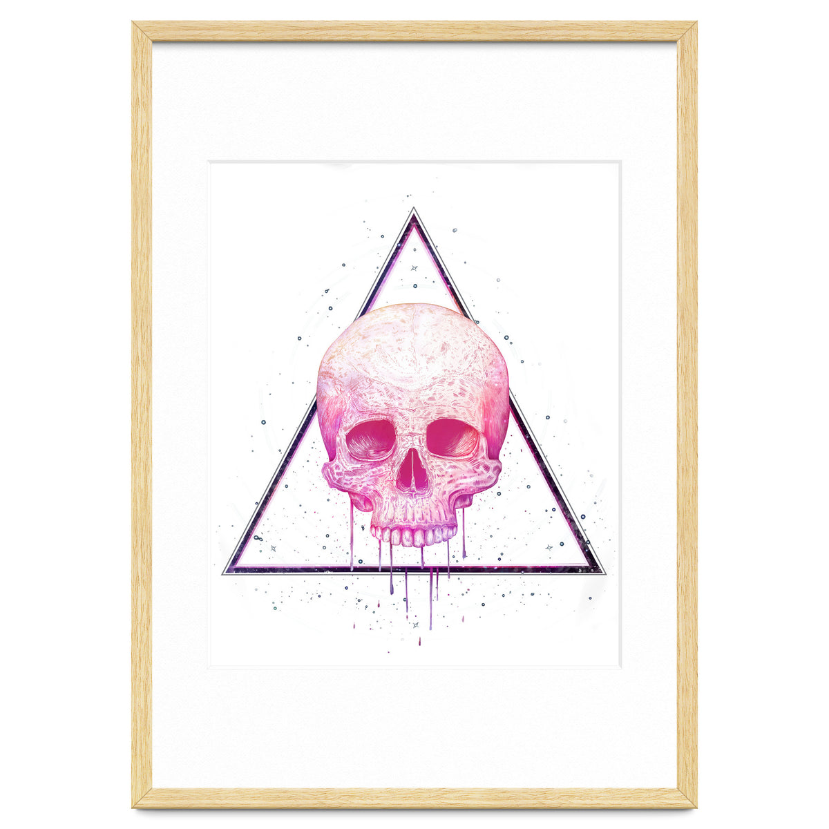 Skull In Triangle