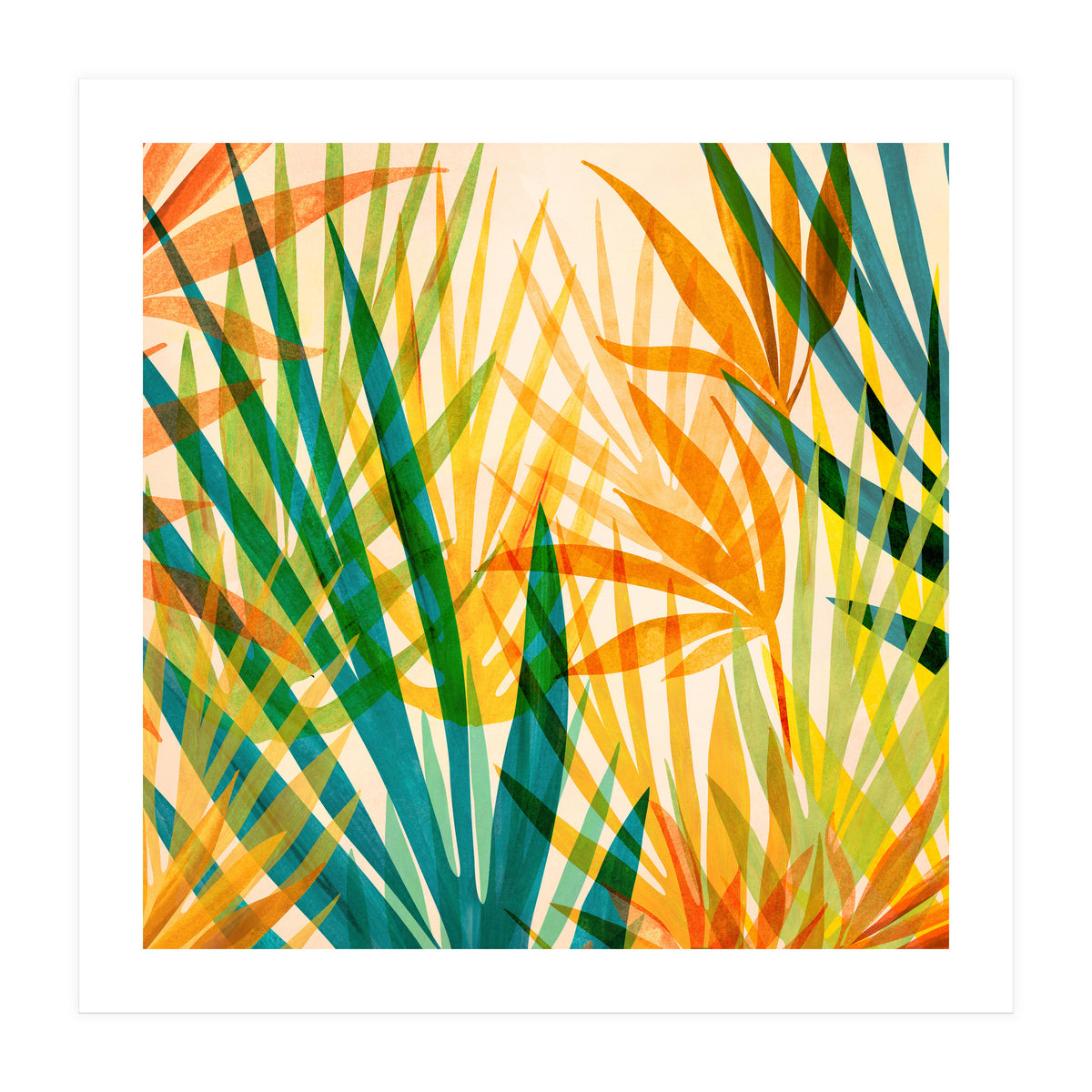 Golden Tropics (Print Only)