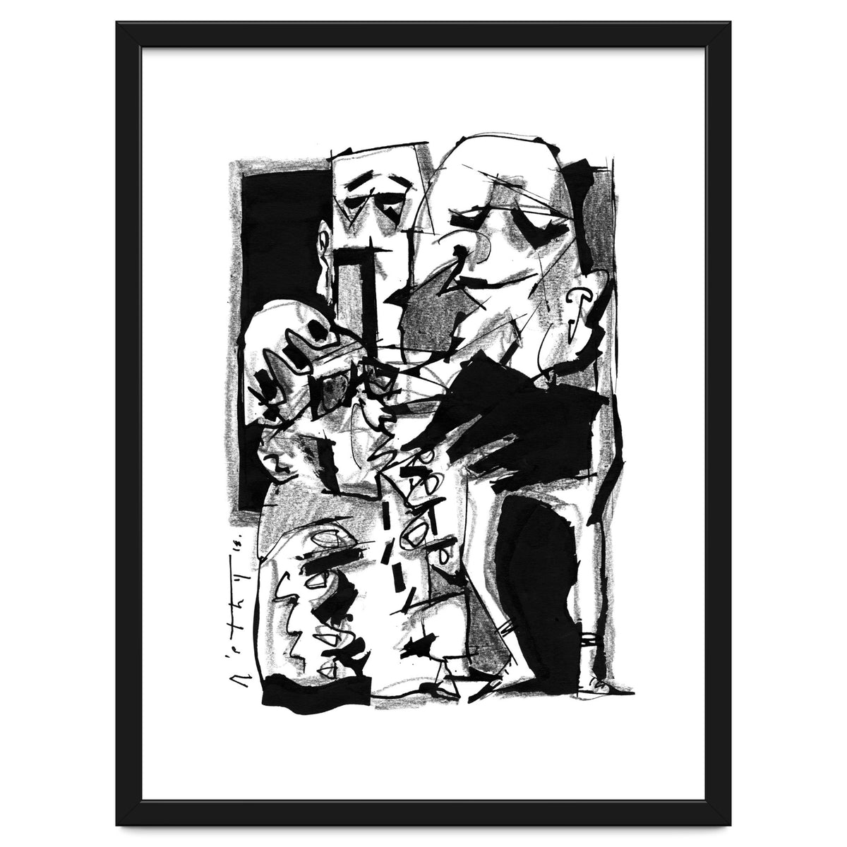 Chapter One: Never Talk With Strangers - b&w