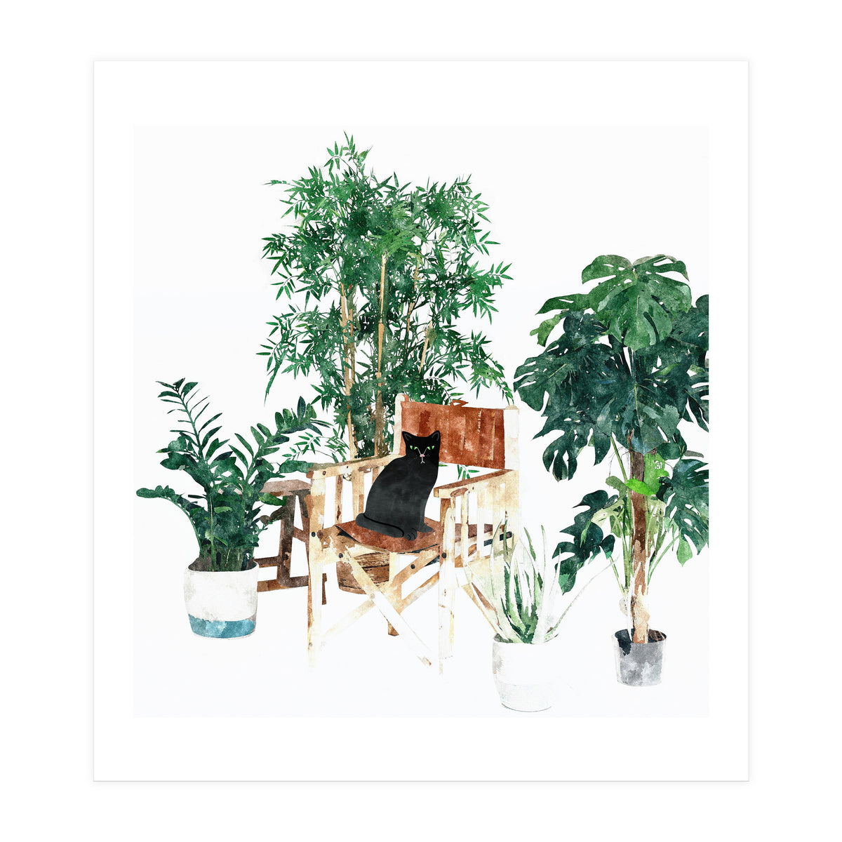 Boho Kitty (Print Only)