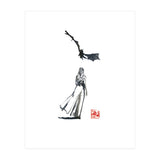 daenerys targaryen and the dragon (Print Only) thumbnail