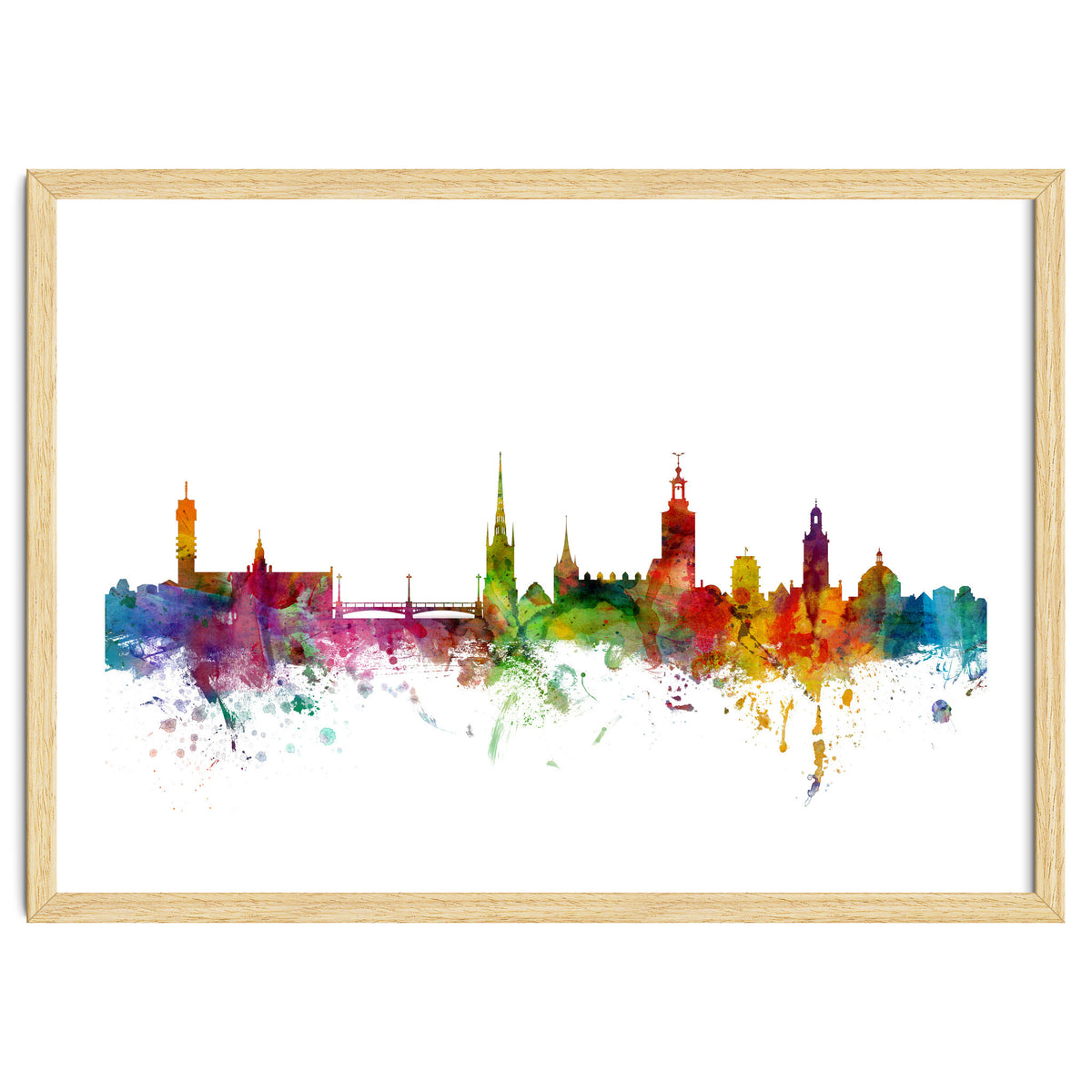 Stockholm Sweden Skyline