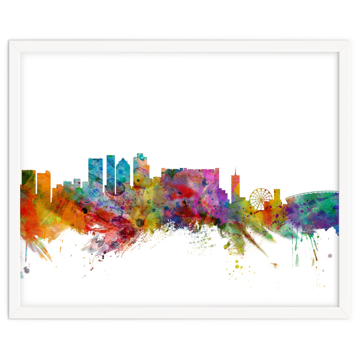 Cape Town South Africa Skyline