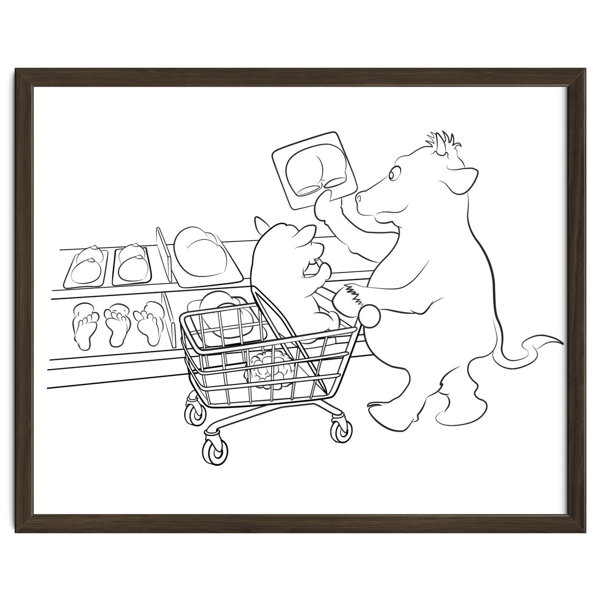 Supermarkey Cow Mandos