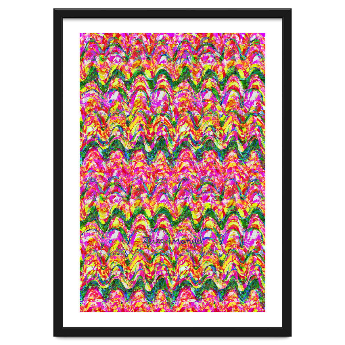 Pop abstract color full