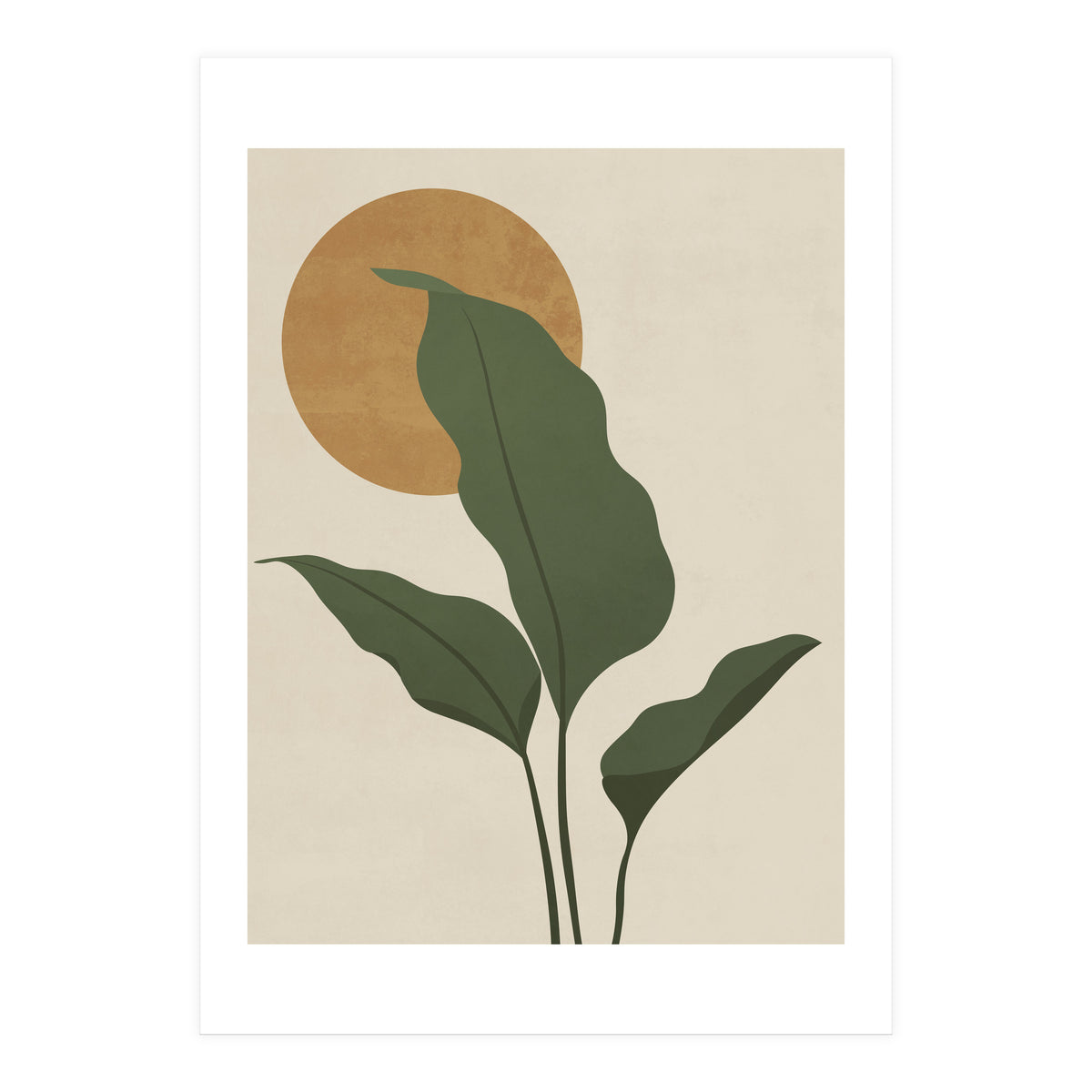 LEAVES AND SUN - 01B (Print Only)