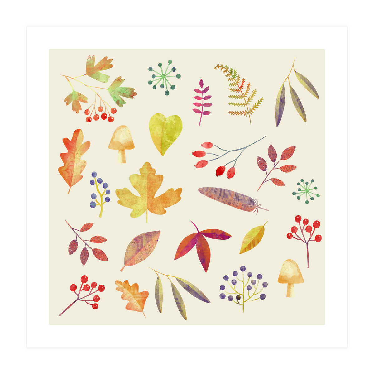 Autumn Walk (Print Only)