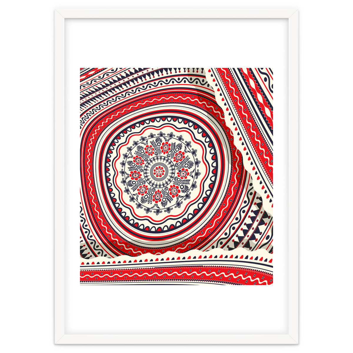 Romanian embroidery background 17