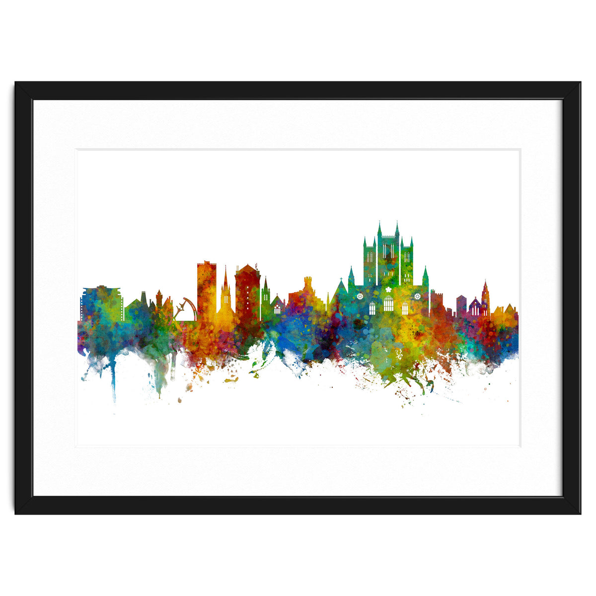 Lincoln England Skyline