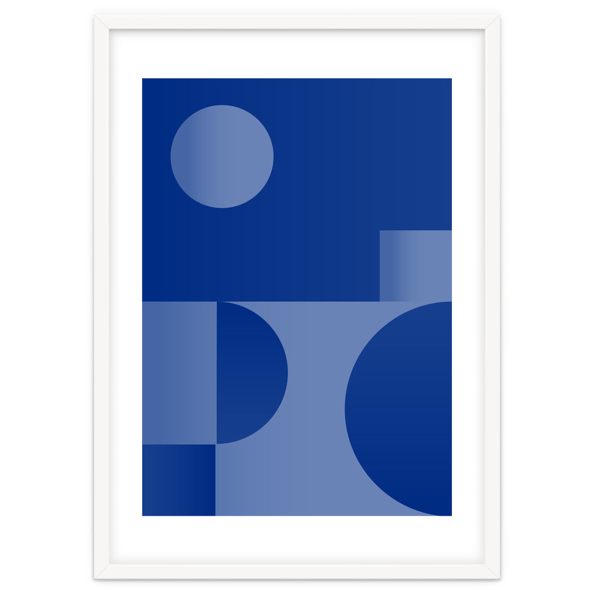 Midnight sea dreams | abstract modern