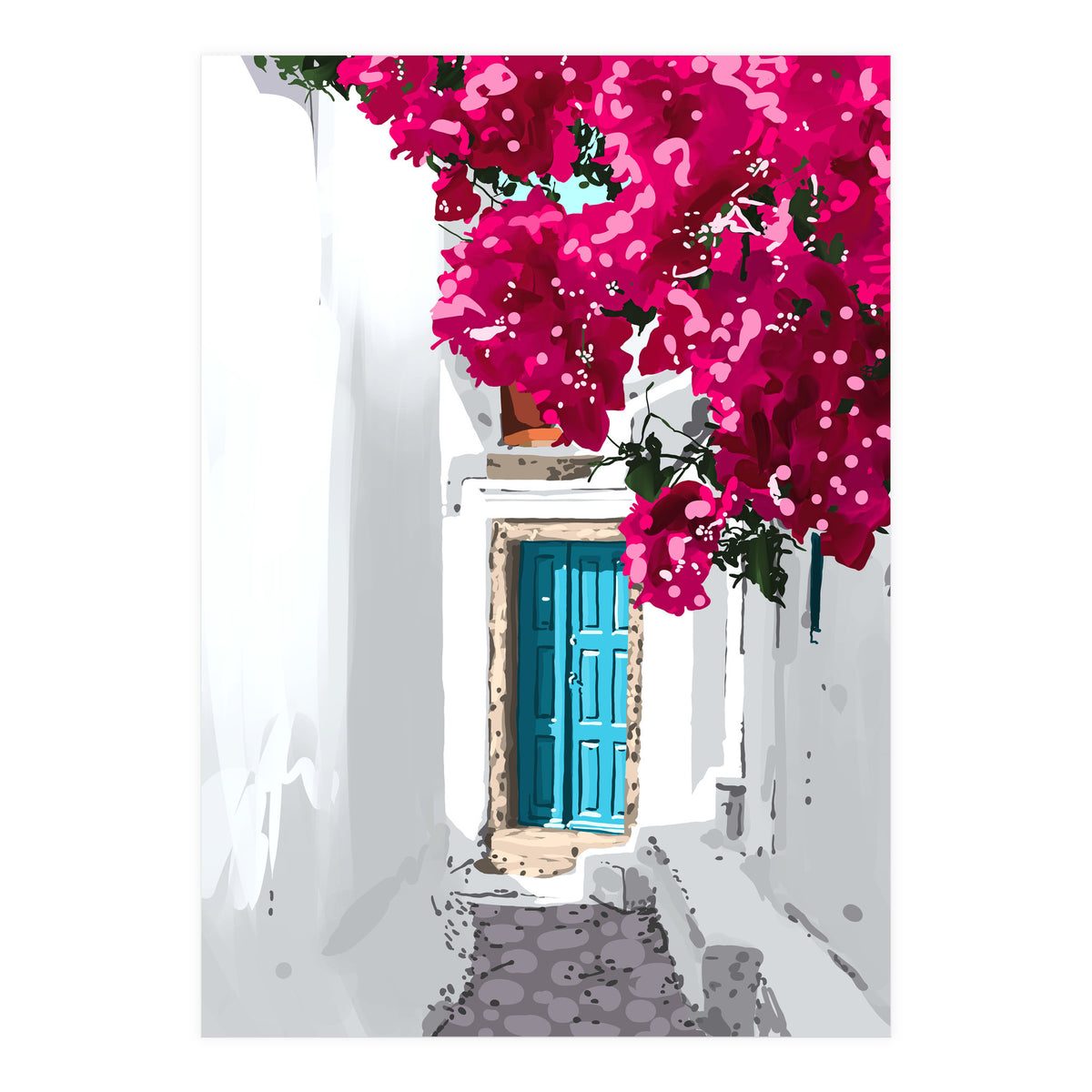 Greek Hideout (Print Only)