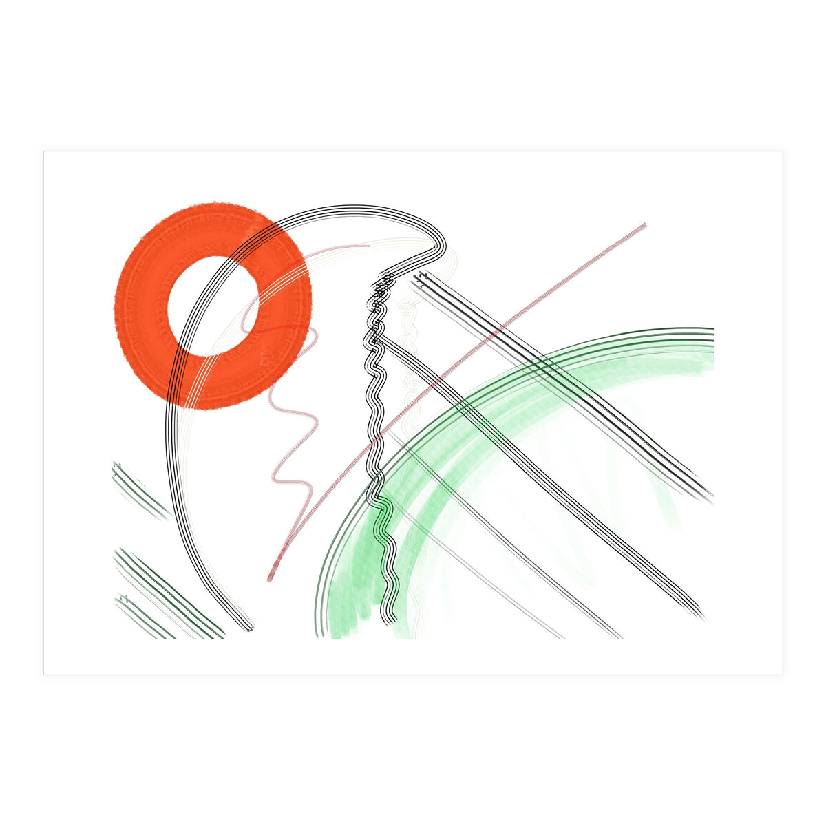 Traços E Leveza (Print Only)