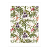Watercolor tropical foliage (Print Only) thumbnail