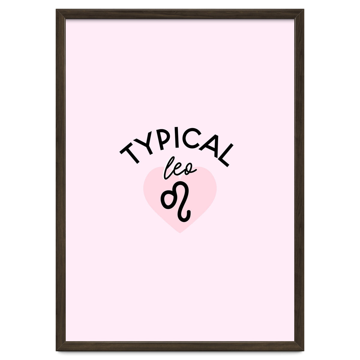 Typical Leo Horoscope Print