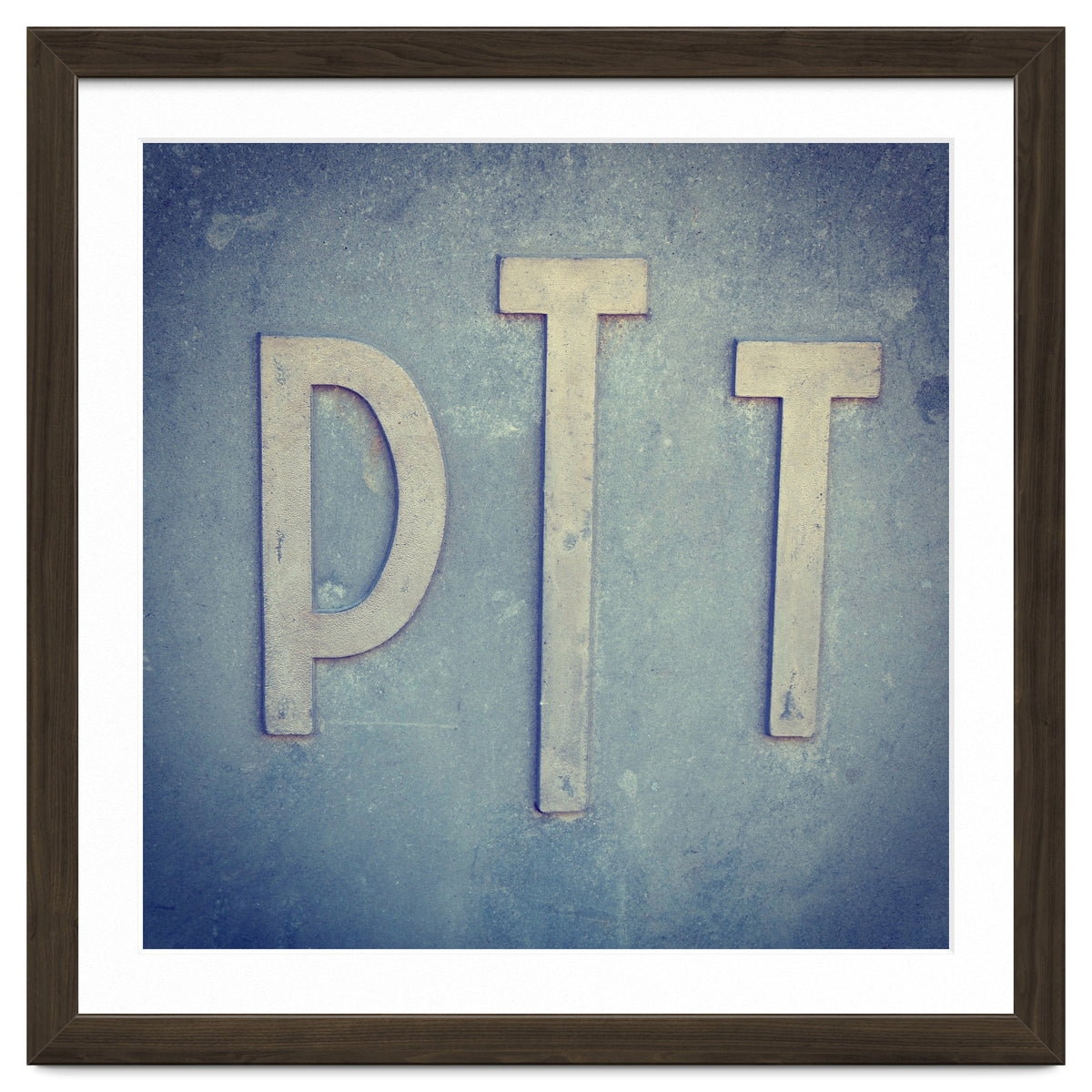French sign: PTT