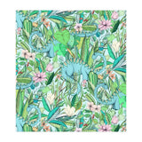 Improbable Botanical with Dinosaurs - soft pastels (Print Only) thumbnail