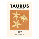 Taurus Birth Flower Lily (Print Only) thumbnail