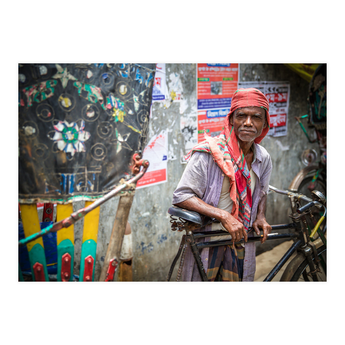 Rickshaw driver  (Print Only)
