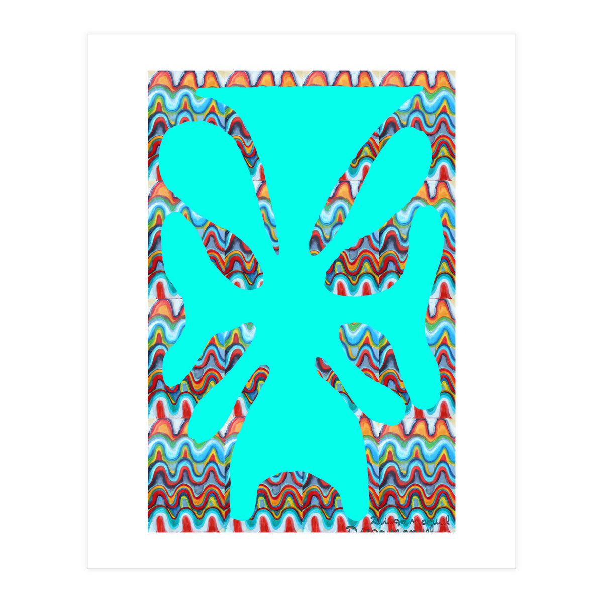 Pop Abstract 2023 Tapiz 7 (Print Only)