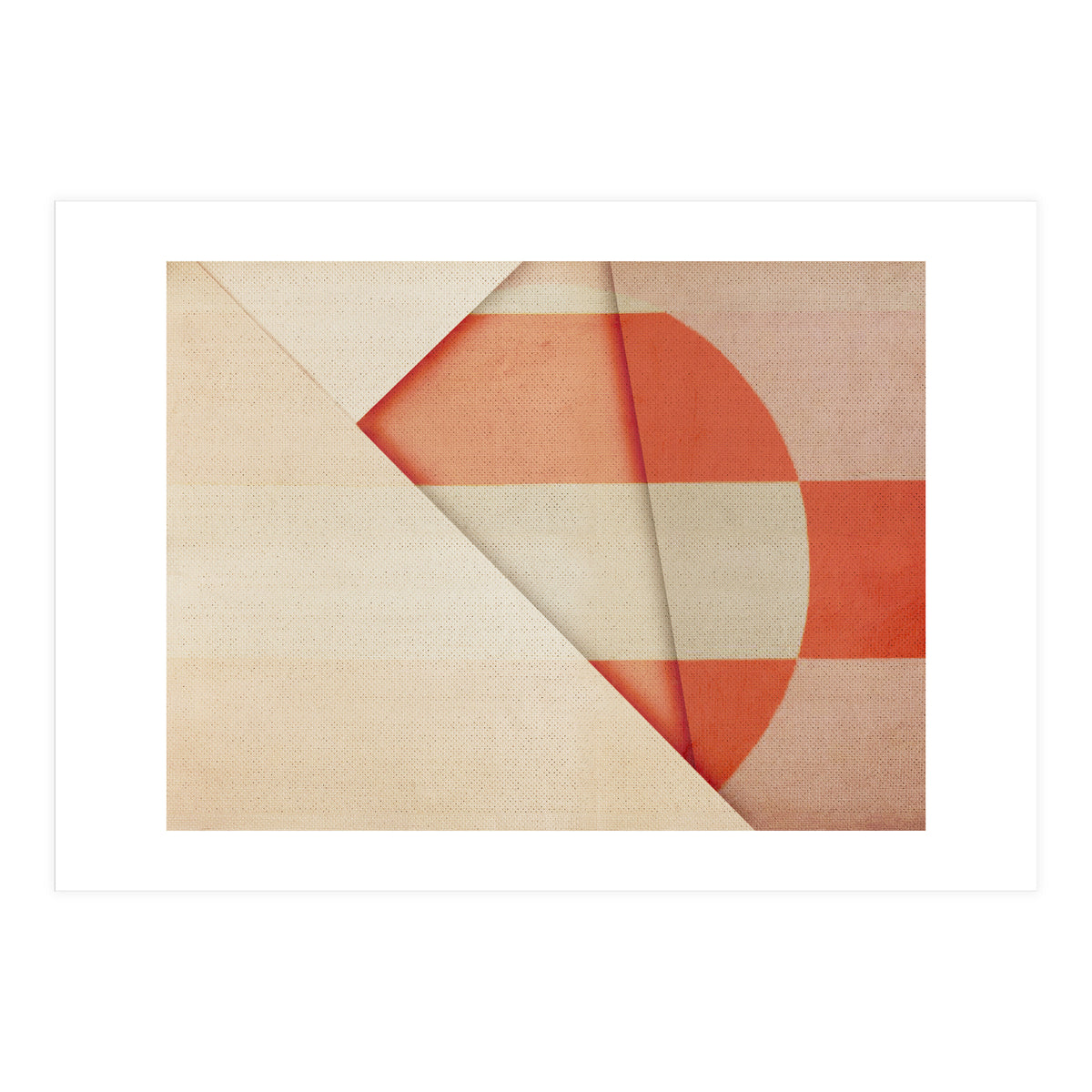 Geometric Sunset 2 (Print Only)