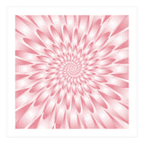 Spiral Pink Flower  (Print Only) thumbnail