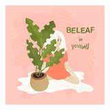 House Plant With A White Hair Girl (Print Only) thumbnail