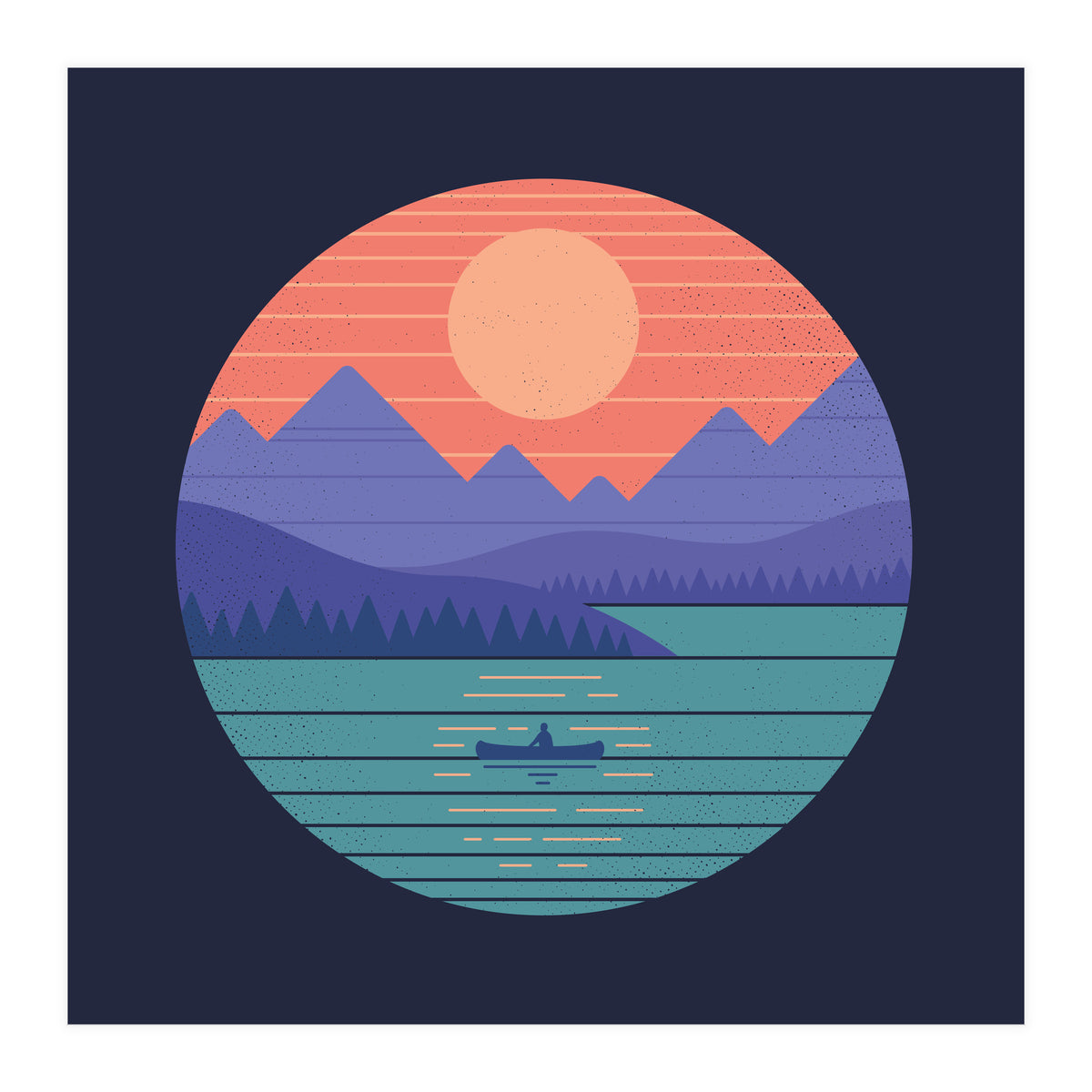 Peaceful Reflection (Print Only)