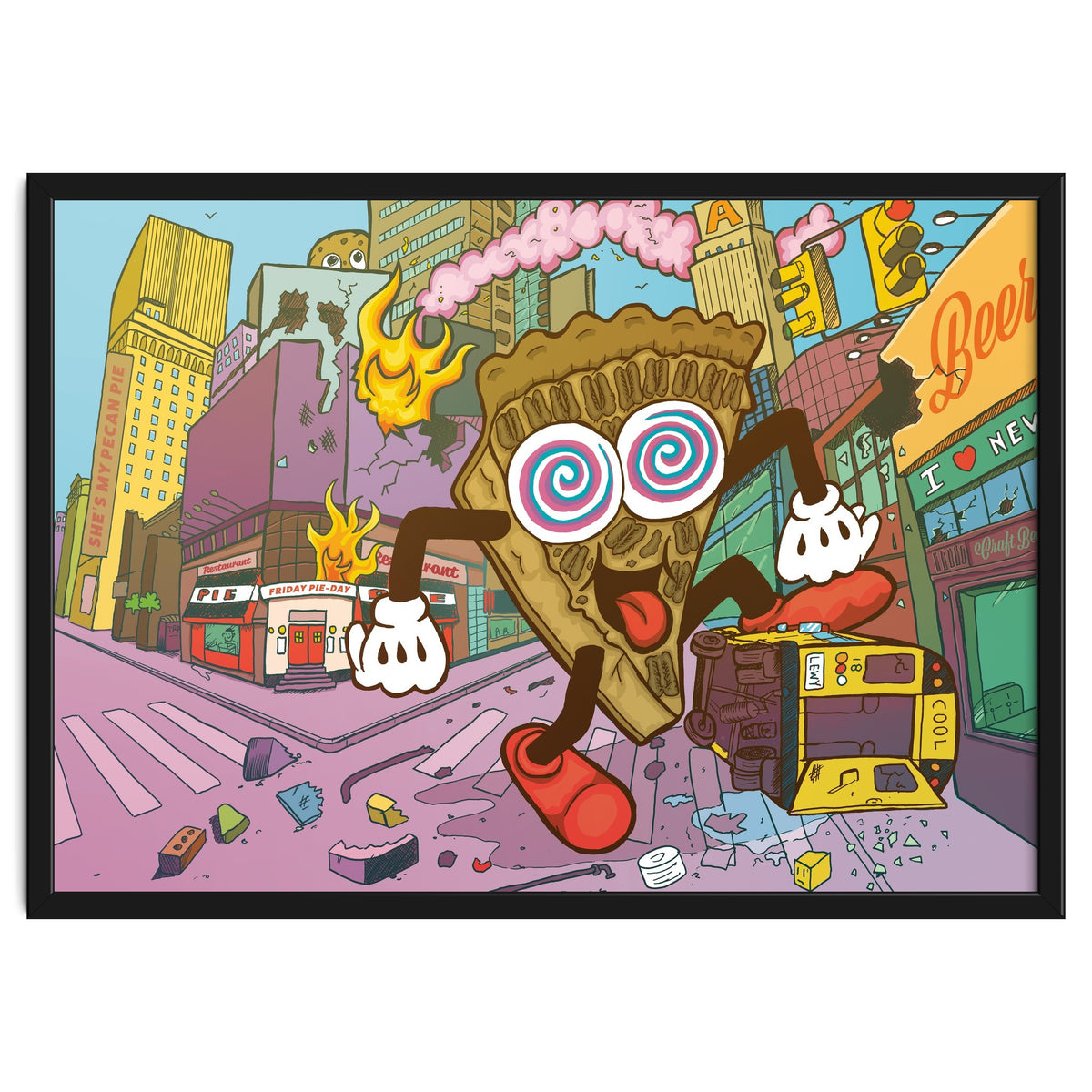 Pecan Psychosis - 12.3% ABV Bourbon Barrel Aged Pecan Maple Stout - Amundsen Brewery