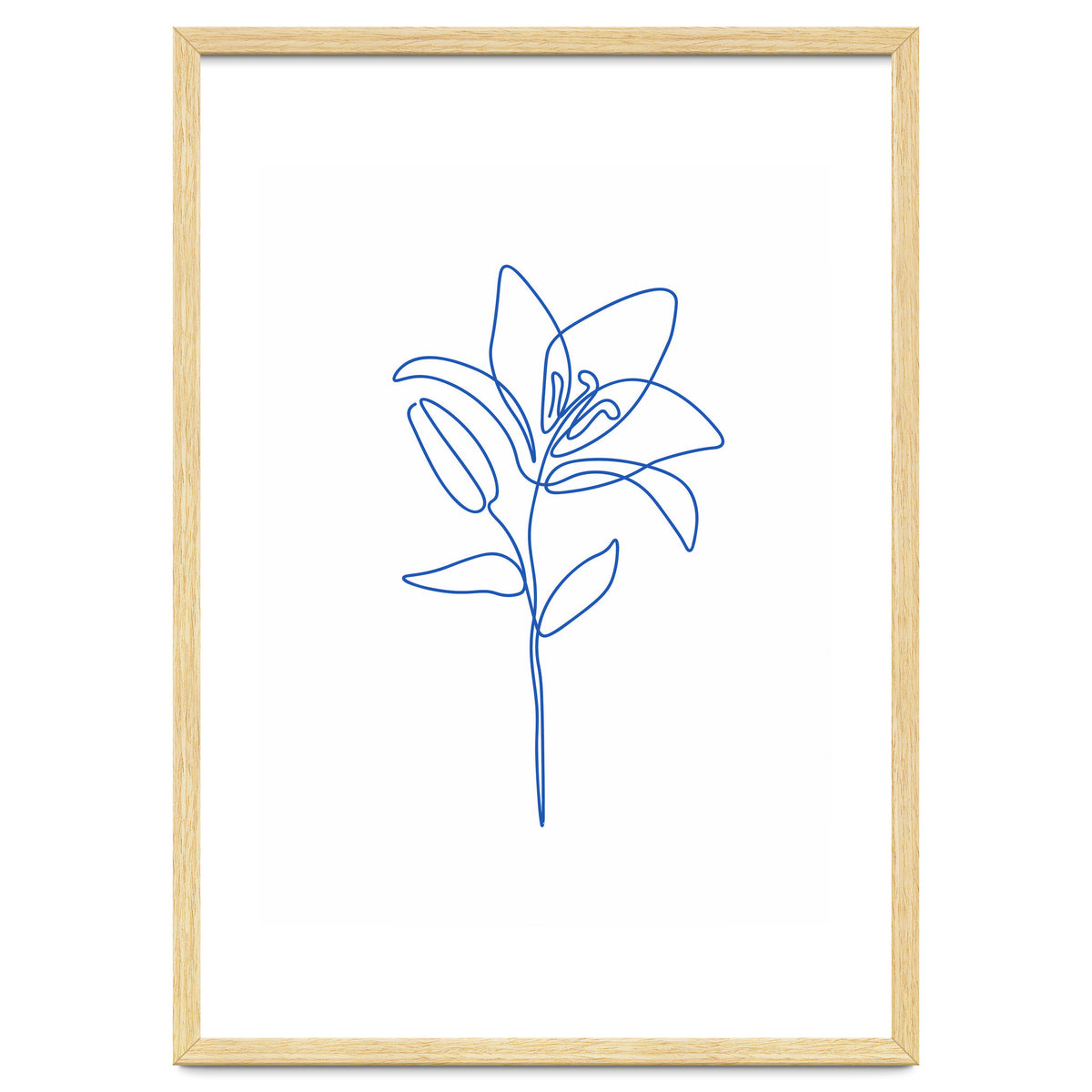 One Line Flower II