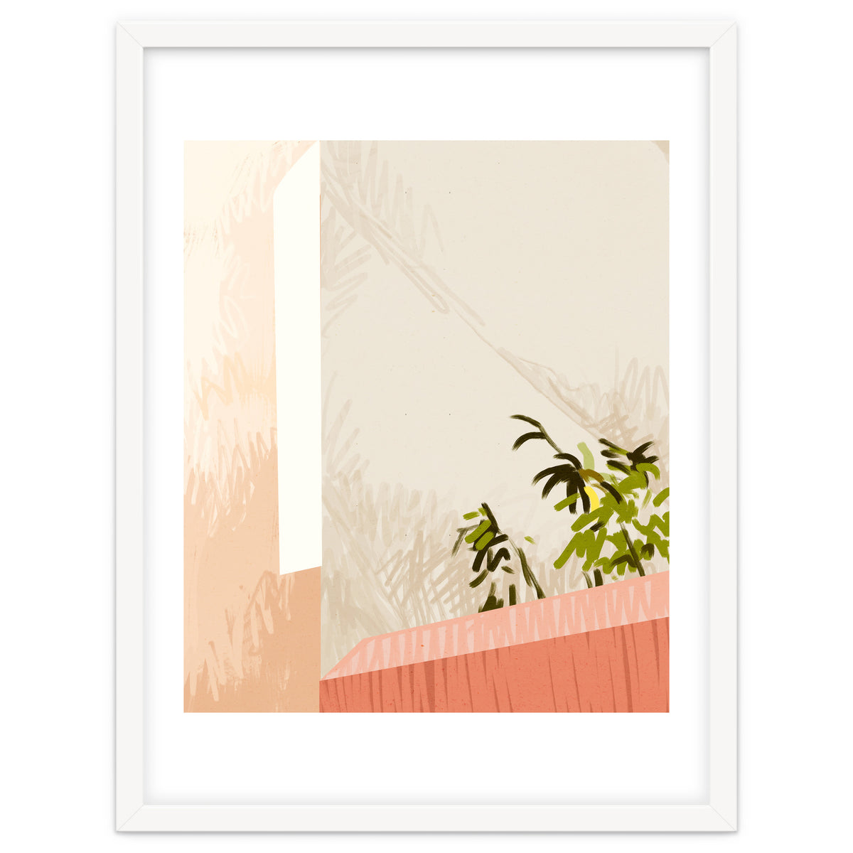 Lazy Afternoon #Abstract Digital Plants Grow