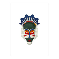 Tribal Mask 14 (Print Only)