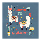 Llama With Cactus Como Te Llamas Spanish Saying 1 (Print Only) thumbnail