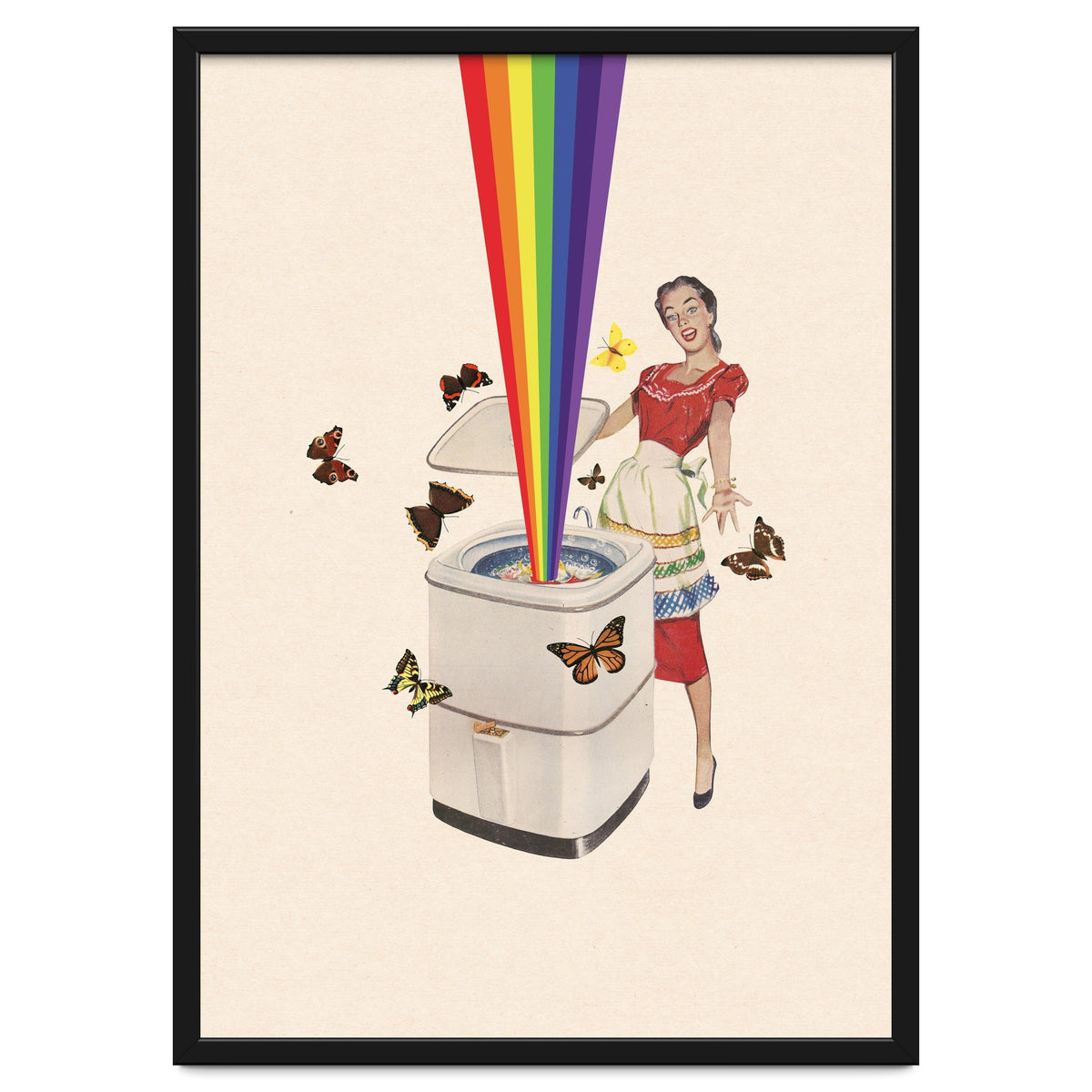 Rainbow Washing Machine