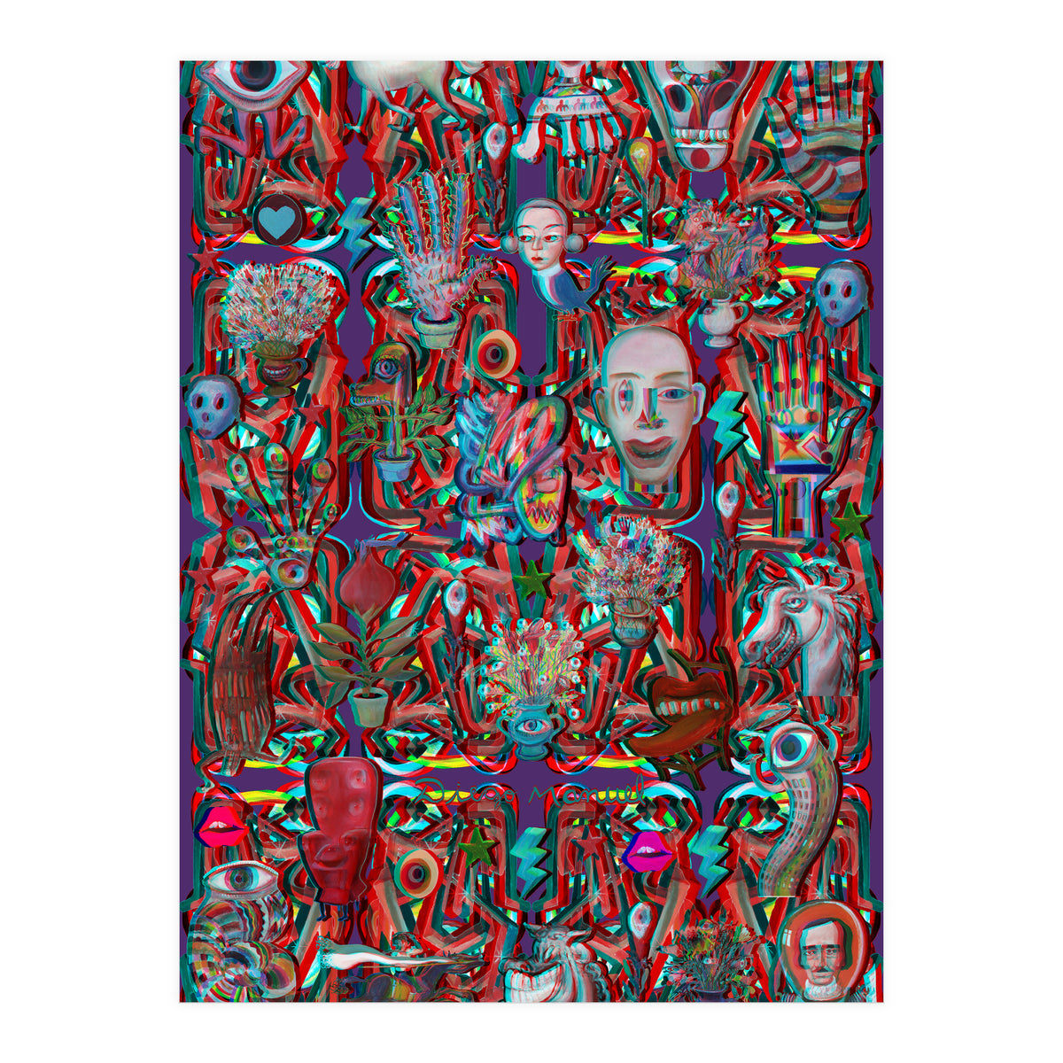 Formas 14 34 3d And Pop 3 (Print Only)