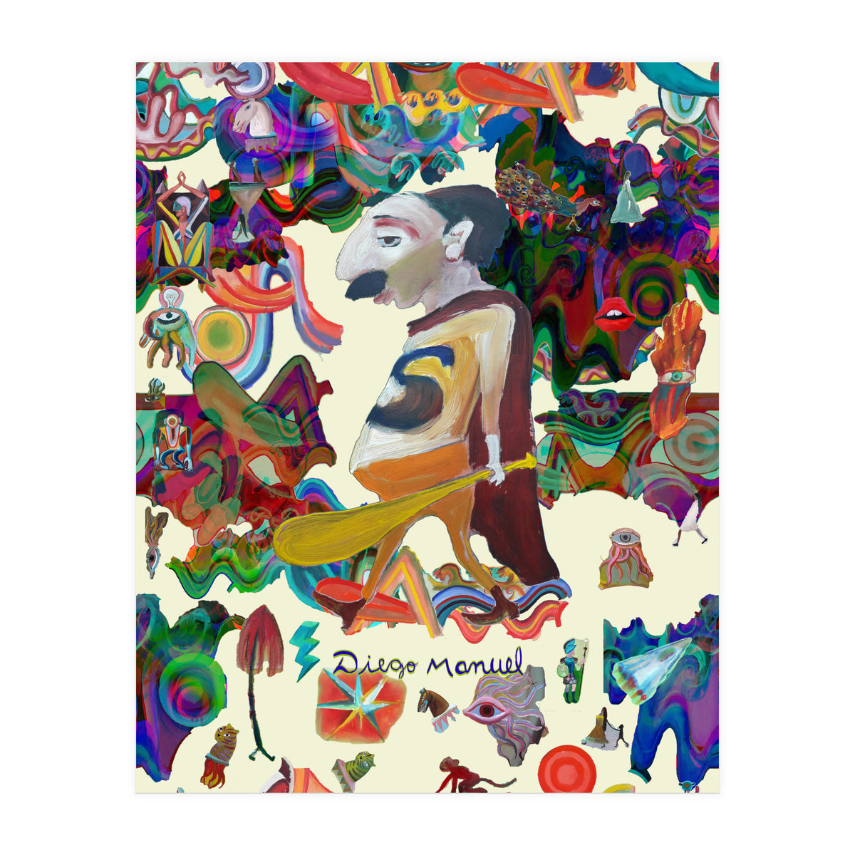 Graffitis 2021 Tapiz 61 B (Print Only)