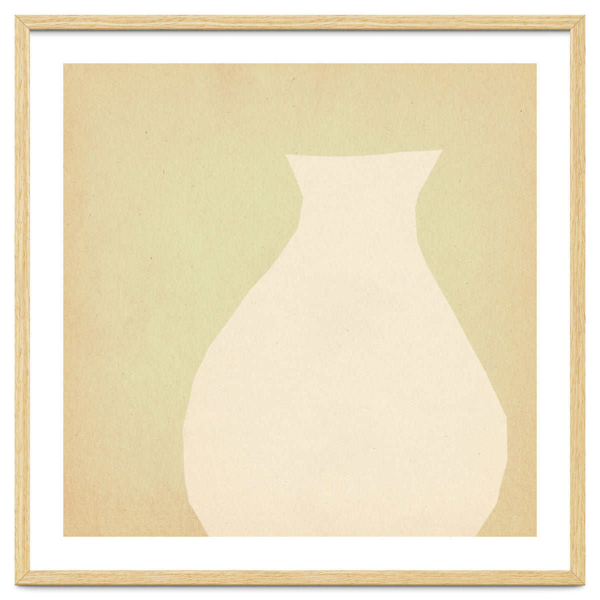 Soft green vase
